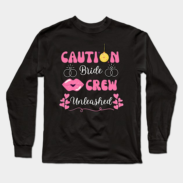 Groovy Bachelorette Party Long Sleeve T-Shirt by L3GENDS